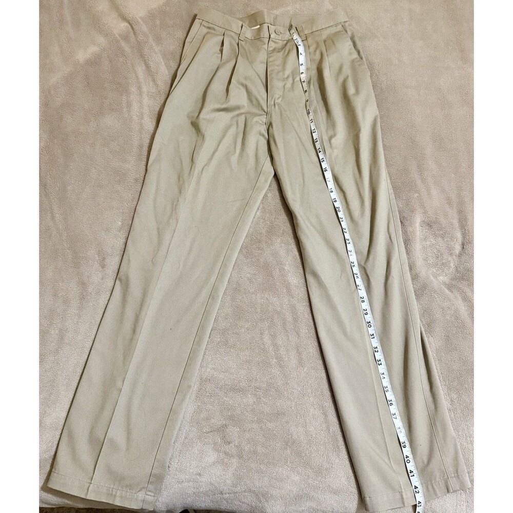 Wrangler Riata  33x32 Pleated Front Relaxed fit Fits  Boots  Khaki 95KH